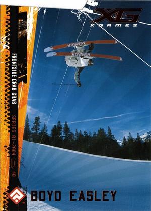 2004 Pro Core Sports X Games #40 Boyd Easley Front